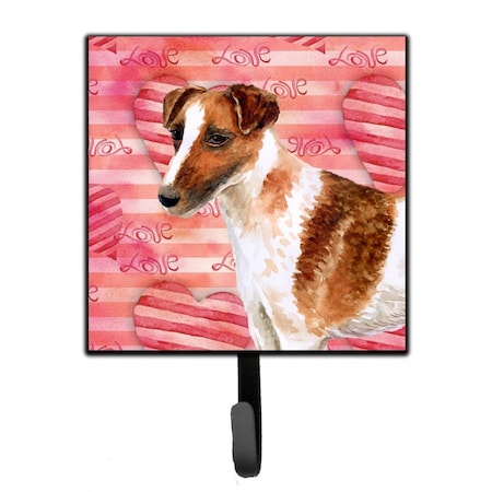 Carolines Treasures Smooth Fox Terrier Love Leash or Key Holder BB9734SH4